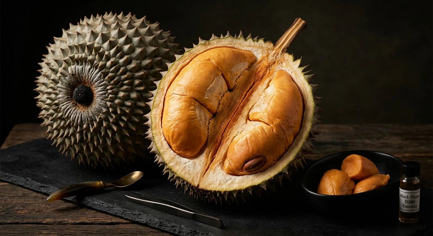 Black Thorn durian from Penang